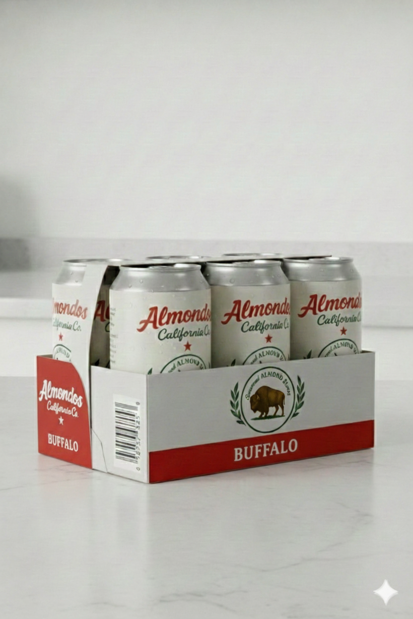 Almondos six pack can concept
